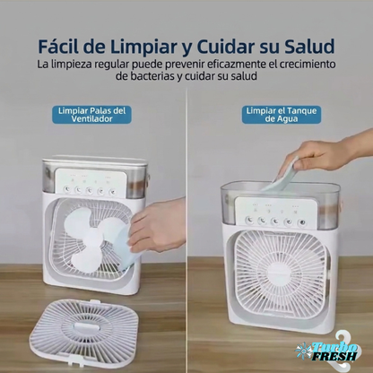 Ventilador Humidificador portátil