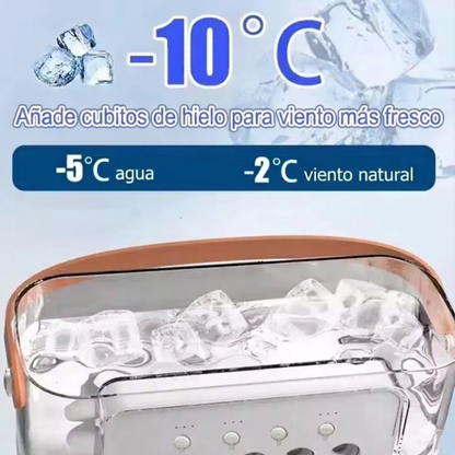 Ventilador Humidificador portátil